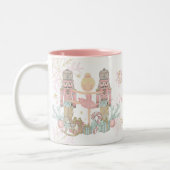 Tasse 2 Couleurs Noel rose pâle Pastel de Nutcracker (Gauche)