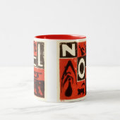 Tasse 2 Couleurs Noel Rouge (Centre)