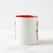 Tasse 2 Couleurs Noël saison de design de choix (Centre)