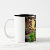 Tasse 2 Couleurs Noël Salutations mon chasseur rassembleur (Gauche)