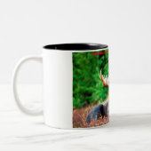 Tasse 2 Couleurs Noël Salutations mon chasseur rassembleur (Gauche)