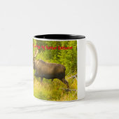 Tasse 2 Couleurs Noël Salutations mon chasseur rassembleur (Devant droit)