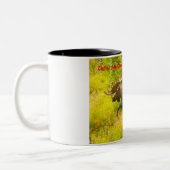 Tasse 2 Couleurs Noël Salutations mon chasseur rassembleur (Gauche)