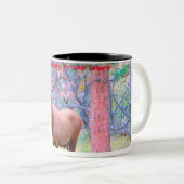 Tasse 2 Couleurs Noël Salutations Mon Hunter Gatherer (Devant droit)