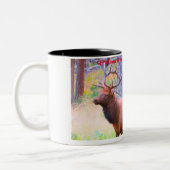 Tasse 2 Couleurs Noël Salutations Mon Hunter Gatherer (Gauche)