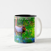 Tasse 2 Couleurs Noël Salutations Mon Hunter Gatherer (Devant droit)