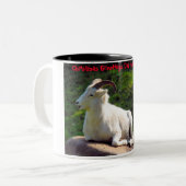 Tasse 2 Couleurs Noël salutations Papa Hunter Gatherer (Devant gauche)