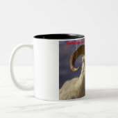 Tasse 2 Couleurs Noël salutations Papa Hunter Gatherer (Gauche)