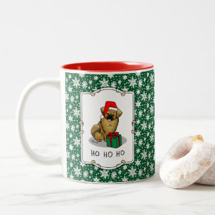 Tasse 2 Couleurs Noël Santa Chapeau Espagnol Tibétain (Brown) Migno