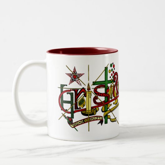 Tasse 2 Couleurs 'Noëls (Gauche)