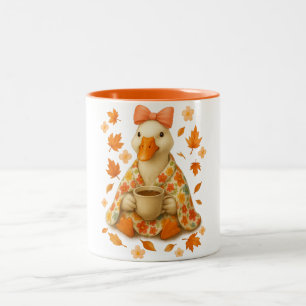 Tasse 2 Couleurs Nœud Coquette d'Oie avec Couverture Café Vibratio