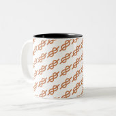 Tasse 2 Couleurs Noeud marin (Devant gauche)