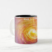 Tasse 2 Couleurs Noir dans l'espace (Devant gauche)