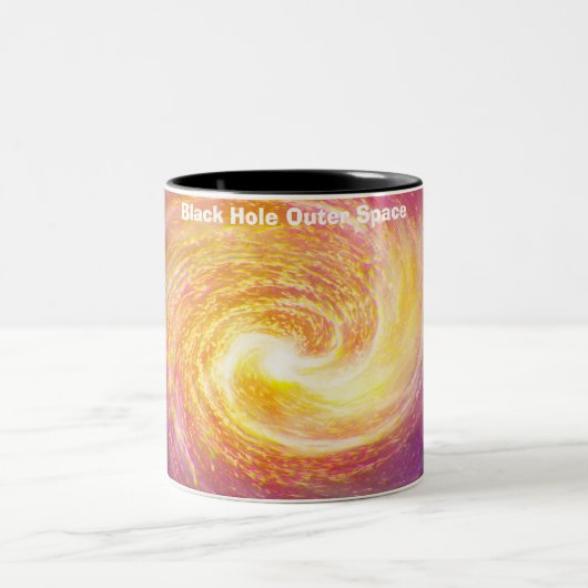 Tasse 2 Couleurs Noir dans l'espace (Centre)