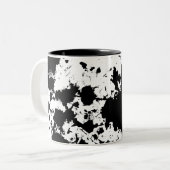 Tasse 2 Couleurs Noir et blanc (Devant gauche)