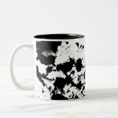 Tasse 2 Couleurs Noir et blanc (Gauche)