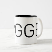 Tasse 2 Couleurs Noir hybride (Devant droit)