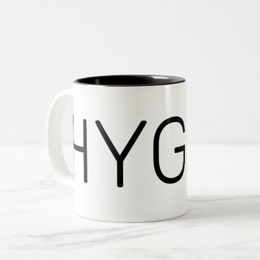 Tasse 2 Couleurs Noir hybride (Devant gauche)