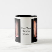 Tasse 2 Couleurs Noir Llama Focus Mots Inspirants (Centre)