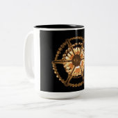 Tasse 2 Couleurs Noir-Lumière (Devant gauche)