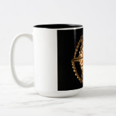 Tasse 2 Couleurs Noir-Lumière (Gauche)