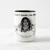 Tasse 2 Couleurs Noir n muqueuse blanche (Centre)