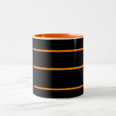 Tasse 2 Couleurs Noir orange (Centre)