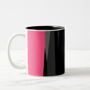 Tasse 2 Couleurs Noir rose et gris