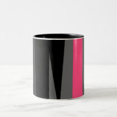 Tasse 2 Couleurs Noir rose et gris (Centre)