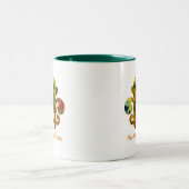 Tasse 2 Couleurs NOLA a peint Fleur de lis (2) (Centre)
