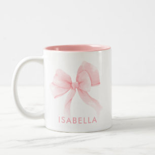 Tasse 2 Couleurs Nom Arc-en-ciel Rose Coquette