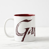 Tasse 2 Couleurs Nom de bande solide (Gauche)