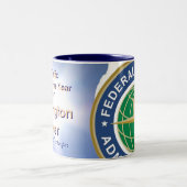 Tasse 2 Couleurs Nom de CAD - customisé - customisé (Centre)