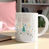 Tasse 2 Couleurs Nom de Caticorne Mignon