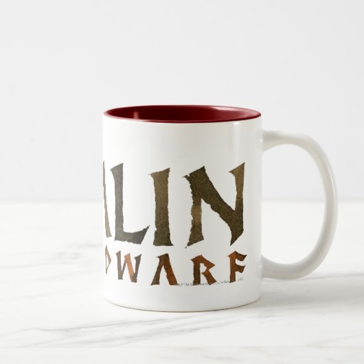 Tasse 2 Couleurs Nom de Dwalin (Droit)