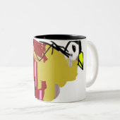 Tasse 2 Couleurs nom de jésus (Devant droit)