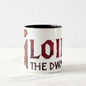 Tasse 2 Couleurs Nom de la bande (Centre)