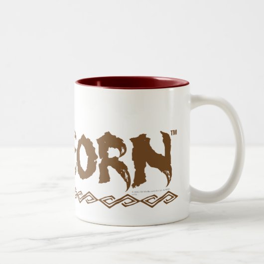 Tasse 2 Couleurs Nom de l'ours BEORN™ (Droit)