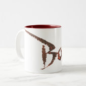 Tasse 2 Couleurs Nom du bloc (Devant gauche)