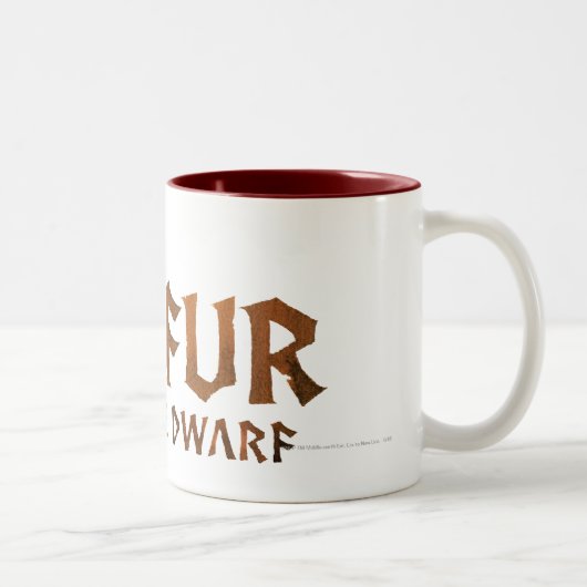 Tasse 2 Couleurs Nom du bofur (Droit)