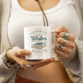 Tasse 2 Couleurs Nom personnalisé Auteur ne dérange pas l'écrivain