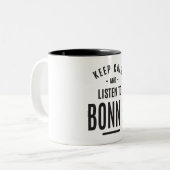 Tasse 2 Couleurs Nom personnalisé Bonnie (Devant gauche)
