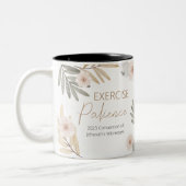 Tasse 2 Couleurs Nom Personnalisé Exercice JW 2023 Patience (Gauche)