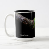 Tasse 2 Couleurs Nom personnalisé Grenouilles (Gauche)