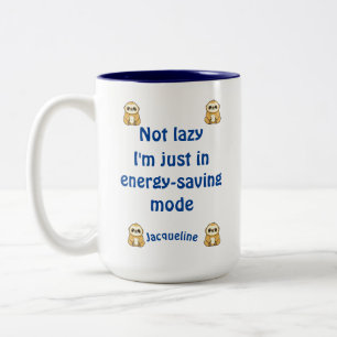 Tasse 2 Couleurs Nom personnalisé L'adolescent n'est pas le mode Éc