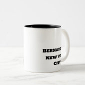 Tasse 2 Couleurs Nom personnalisé Lieu Occupation Femme Pilote et F (Devant droit)