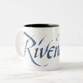 Tasse 2 Couleurs Nom Rivendell Texté (Devant gauche)