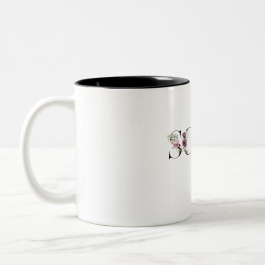 Tasse 2 Couleurs Nom Sofia. (Gauche)