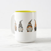 Tasse 2 Couleurs Nomes de Noël mignons (Devant gauche)