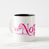 Tasse 2 Couleurs Non. Non. (Devant gauche)